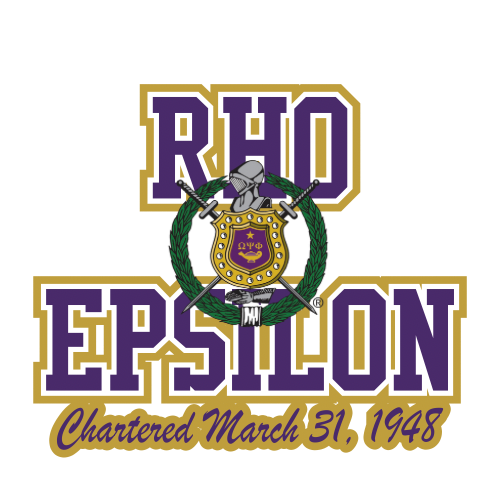 The Rho Epsilon Chapter Chenille Patch