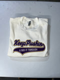 Chenille Keep Pushin sweatshirt