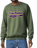 Chenille Keep Pushin sweatshirt