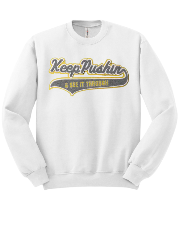 Keep PUSHIN Sweatshirt White