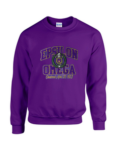 Epsilon Omega chapter chenille sweatshirt