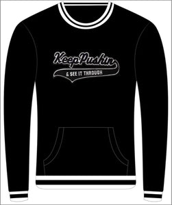 Keep PUSHIN Black & White Signature Sweatshirt