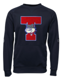 Tougaloo Bulldog Big T Bulldog sweatshirt