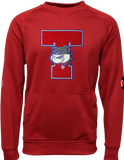 Tougaloo Bulldog Big T Bulldog sweatshirt