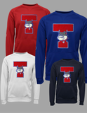 Tougaloo Bulldog Big T Bulldog sweatshirt