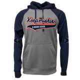 Keep Pushing & Bear Down Chicago hoodie Navy